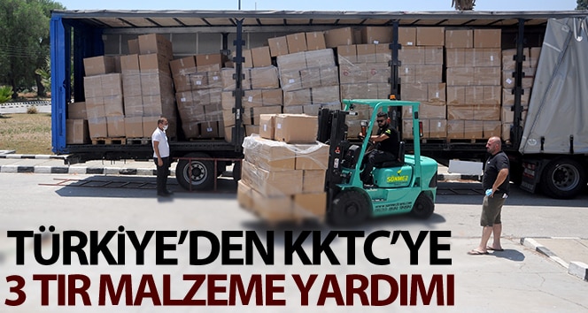 KKTC 3 tr Türkiye’den tıbbi malzeme yardımı