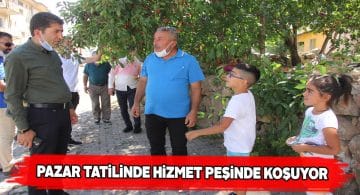 Zara Belediye Başkanı mahalle ziyaretlerini sürdürdü