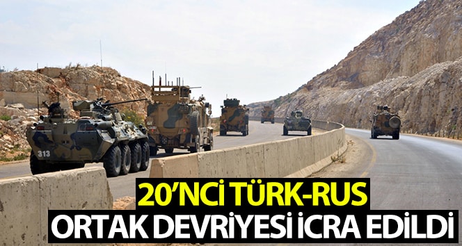 MSB: “Türk-Rus 20. ortak devriyesi yapıldı”
