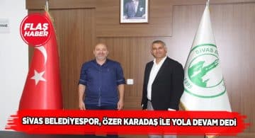 Özer Karadaş yeni sezonda da Sivas Belediyespor’un başında