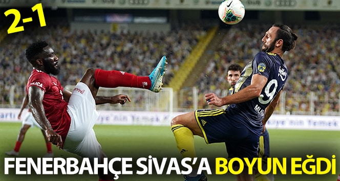 yarıs bultenı Sivasspor Fenerbahçe Maç özeti (1-3) ve golleri Bein Sports ...
