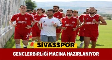 Sivasspor günü tek antrenmanla tamamladı