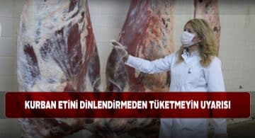 Kurban bayramı öncesi uzmandan önemli uyarı