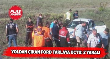İmranlı’da yoldan çıkan arabadaki 2 kişi yaralandı