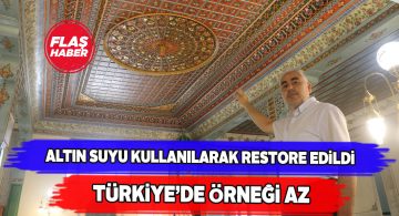 Altınyayla’daki 125 yıllık cami motifleriyle dikkat çekiyor