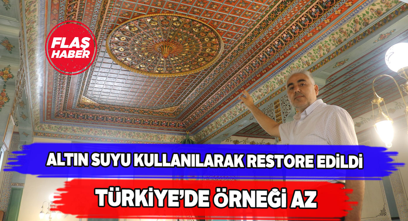 Altınyayla’daki 125 yıllık cami motifleriyle dikkat çekiyor