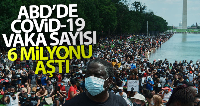 ABD’de Covid-19 vaka sayısı 6 milyonu aştı
