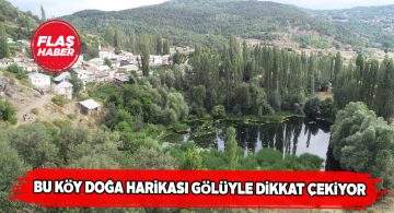 Zara ilçesindeki bu gölün içinde adacıklar yer değiştiriyor