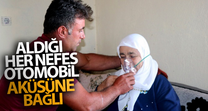 Aldığı her nefes arabanın aküsüne bağlıdır