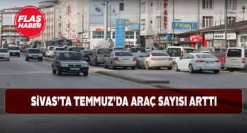 Temmuz ayında araç sayısında artış yaşandı