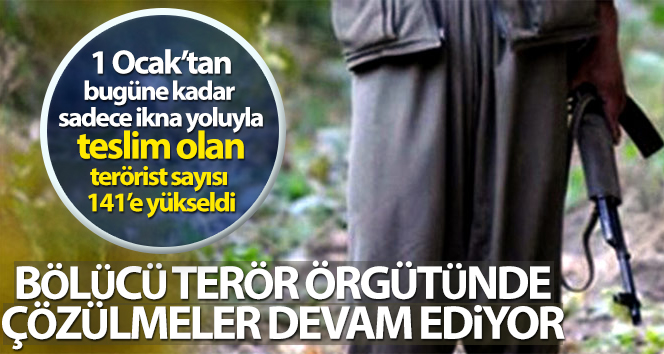 Ayrılıkçı terör örgütünde dağılma sürüyor