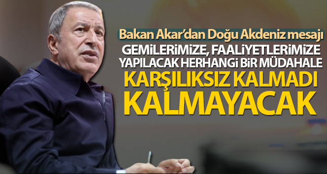 Bakan Akar, ‘Operasyon Merkezi’nden önemli mesajlar verdi