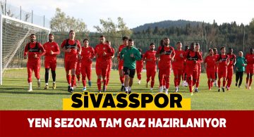 Sivasspor Bolu kampında aralıksız idman yapıyor