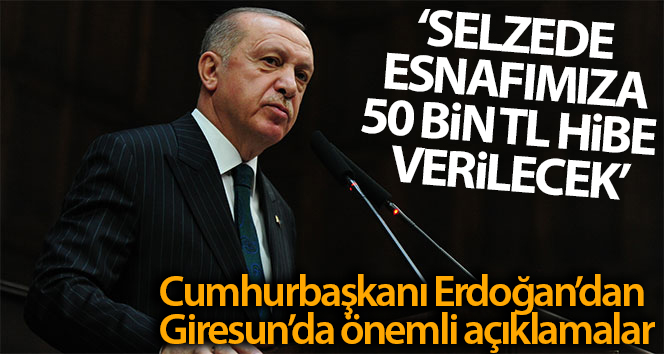 Cumhurbaşkanı Erdoğan, Dereli’de açıklama yaptı
