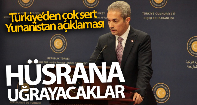 Dışişleri Bakanlığı Sözcüsü Aksoy: ‘Partiler sadece Akdeniz’de, Türkiye’de, Yunanistan’da tansiyonu yükseltmiyor