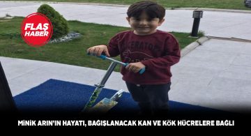 Sivaslı minik çocuk hayata tutunmak için donör bekliyor