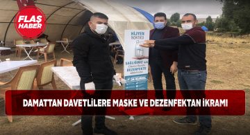 Altınyayla’da yapılan düğünde tedbirler üst düzeydeydi