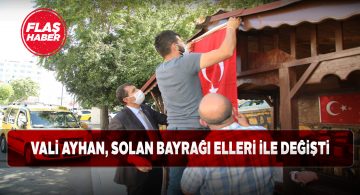 Vali Salih Ayhan’dan esnaf ziyaretinde örnek davranış
