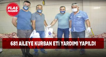 Gürünlü hayırseverler yüzlerce aileyi etle buluşturdu