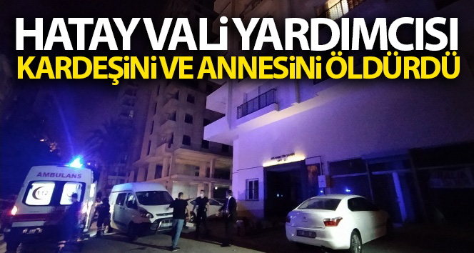 Hatay Vali Yardımcısı Tolga Polat, ağabeyi ve annesini silahla vurarak öldürdü