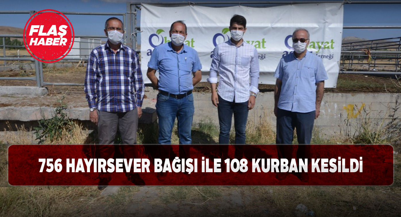 Hayat Ağacı Derneğine 108 kurban için vekalet verildi