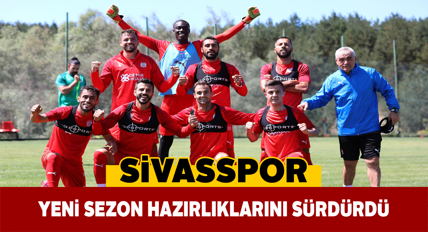 Sivasspor 1 günlük iznin ardından idmanlara devam etti