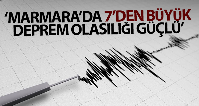 İnanın: ‘Marmara’da 7’den büyük deprem olasılığı güçlü’