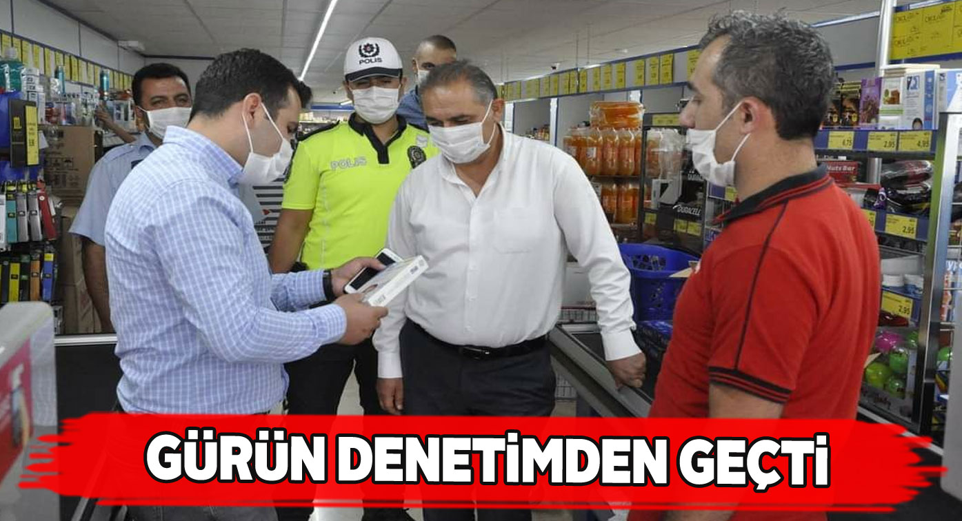 Gürün’de işletme sahipleri tek tek denetlendi