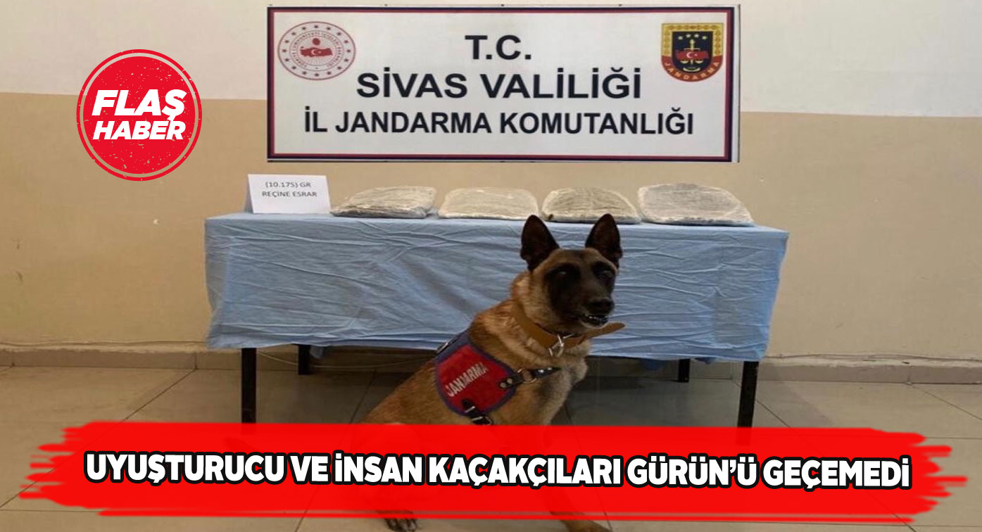 Gürün’de kaçakçılar yakayı ele verdi