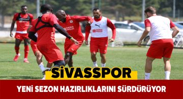 Sivassporlu oyuncular kampı verimli geçiriyor