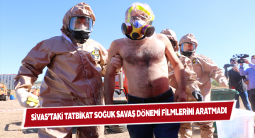 Sivas’ta KBRN tatbikatı yapıldı