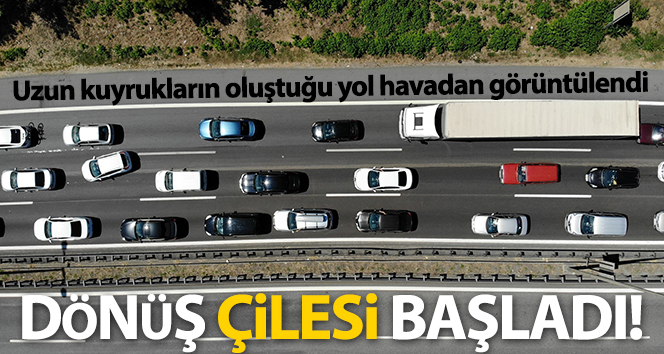 Kocaeli TEM Otoyolu’nda çile çınlaması başladı