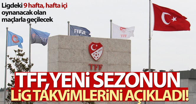 Liglerin sezon planlaması açıklandı