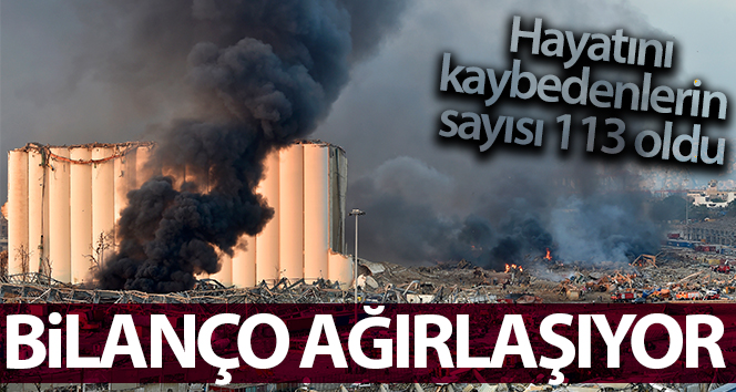 Lübnan’daki patlamada kayıpların sayısı 135’e ulaştı