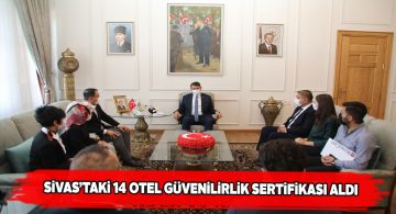 Sağlıklı Turizm Sertifikaları otellere dağıtıldı