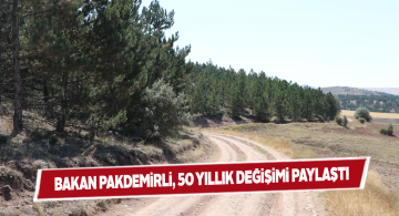 Bakan Pakdemirli: “Sivas yeşilleniyor, Türkiye yeşilleniyor”