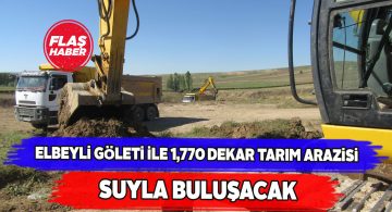 1,770 dekar tarım arazisinde daha sulu tarım yapılacak