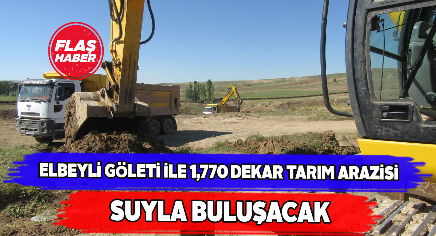 1,770 dekar tarım arazisinde daha sulu tarım yapılacak