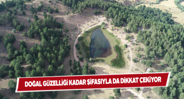 Zara ilçesindeki Sülük gölü şifa dağıtıyor