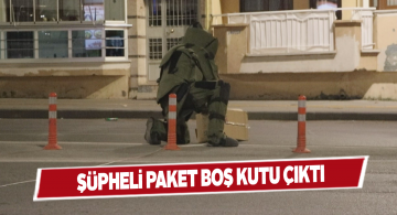 Sivas’ta bir şüpheli paket paniği daha yaşandı