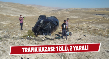 Gürün’de takla atan aracın sürücüsü hayatını kaybetti