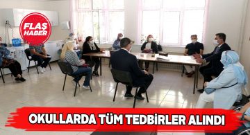 Müdür Savaşçı okullarla ilgili teminat verdi