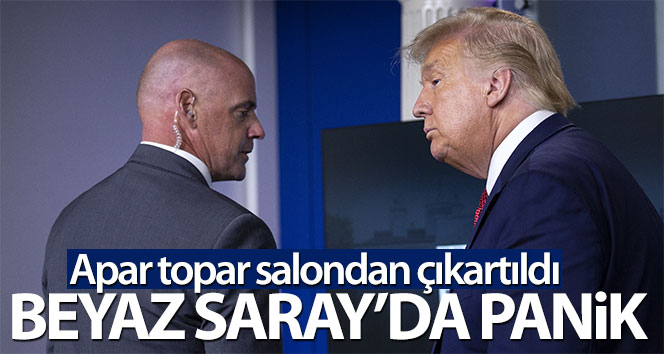 Trump basın toplantısına ara verdi