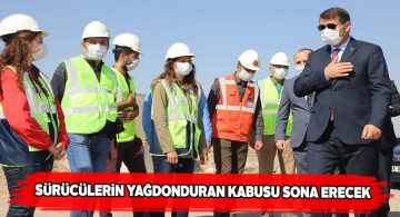 Yağdonduran tüneli inşaatı tüm hızıyla sürüyor