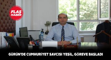 Gürün’e atanan yeni Cumhuriyet Savcısı mesaiye başladı