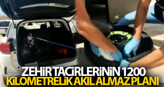 Zehir bayilerinin 1.200 kilometrelik inanılmaz planı Antalya’da sona erdi