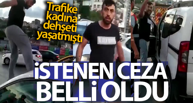 Alibeyköy’de trafikte tartıştığı kadına saldıran şüpheli Emre E. hakkındaki soruşturma tamamlandı.