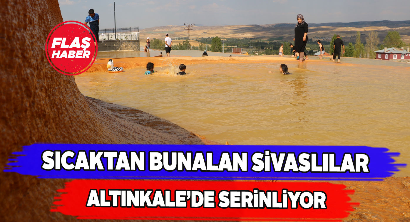 Serinlemek isteyen vatandaşlar Altınkale’ye akın etti