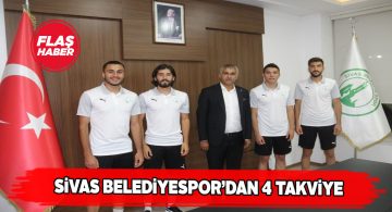 Sivas Belediyesporlu 4 altyapı oyuncusu A takıma yükseltildi