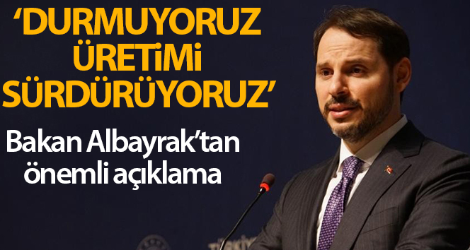 Bakan Albayrak: ‘Elektrik üretiminde rekor kırarak her alanda yükselişimize devam ediyoruz’